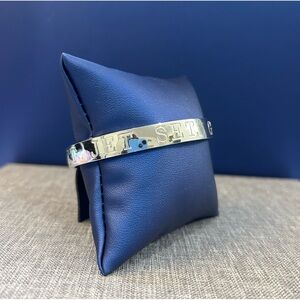 Kate Spade ♠️ QUICK AS A WINK Idiom Bangle Bracelet